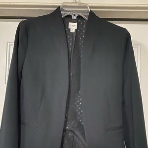 J Crew Black Blazer Sz 6